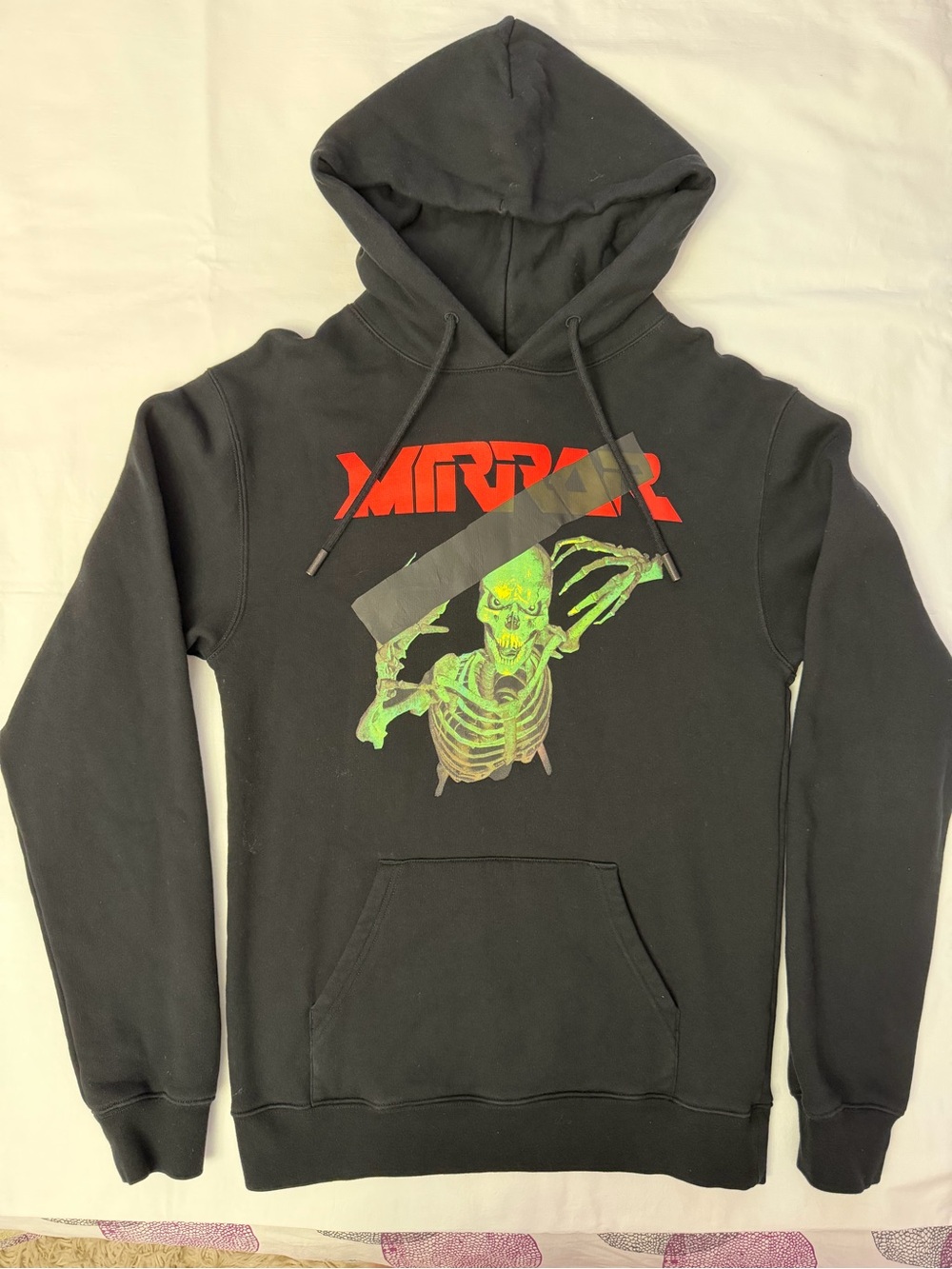 Off-White c/o Virgil Abloh Mirror Mirror Skeleton Hoodie size M